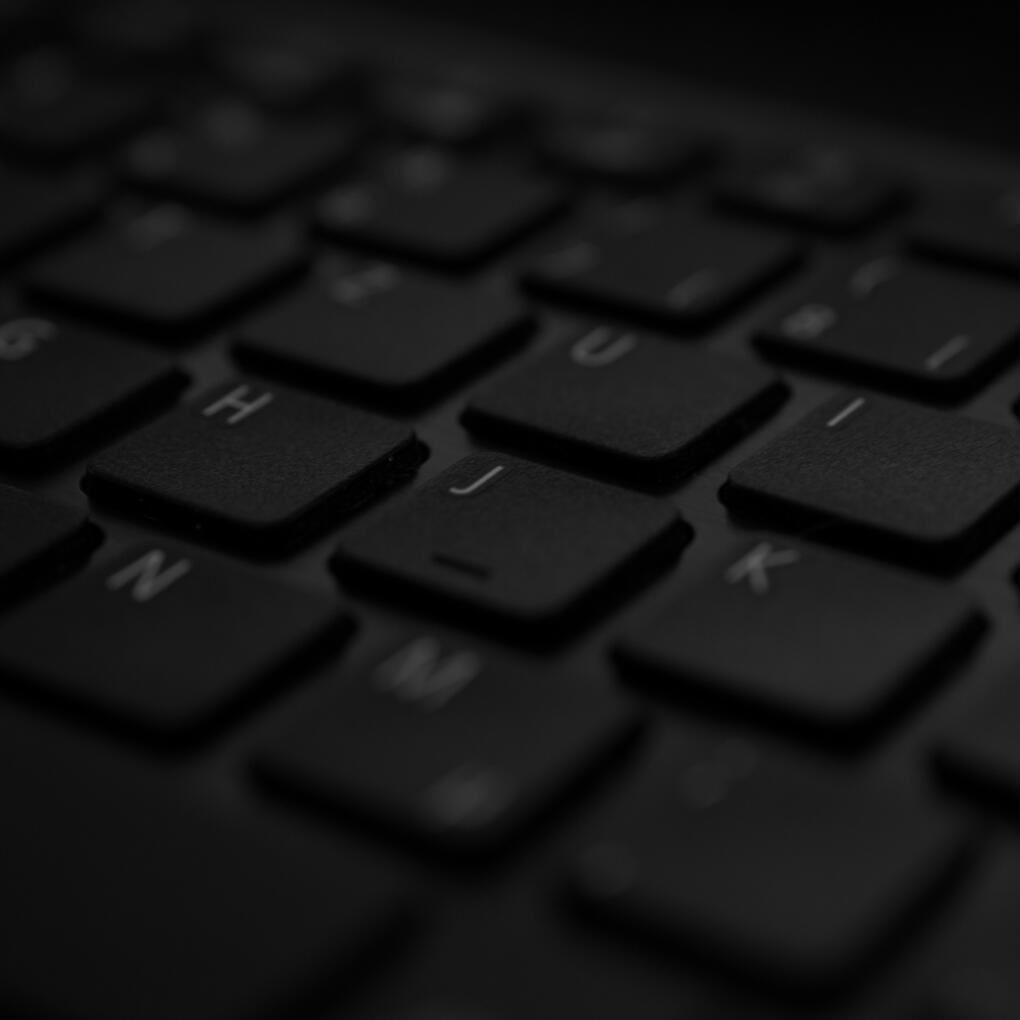 This is a keyboard that might've been used to type emails